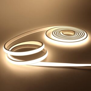 KISUFU Bandeau LED COB 220V 2M Étanche IP65 Blanc Naturel