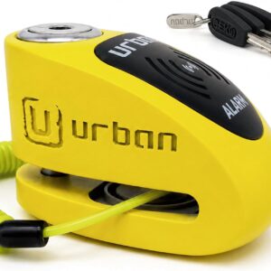 URBAN UR910Y Antivol Moto 120dB SRA Gold Jaune/Noir