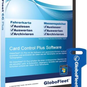Kit Card Control Plus GloboFleet pour disque chronotachygraphe