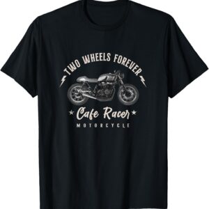 T-Shirt Moto Café Racer – Style Motard Icônique