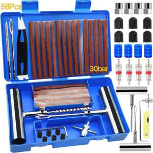 Kit réparation pneus 58 pièces ZLPBAO tous véhicules