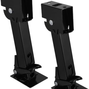 Lot de 2 Béquilles Stabilisatrices pour Remorque Artibetter