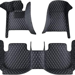 Tapis de Sol Peugeot 308 2007-2013, Sur Mesure, PU Cuir