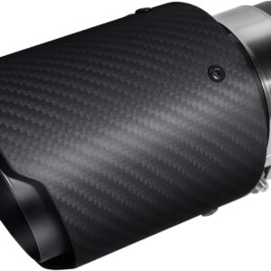Embouts d'échappement carbone et inox pour voiture Krtopo