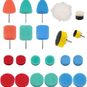 Kit de mini polissage 22 pièces SI FANG pour détails auto